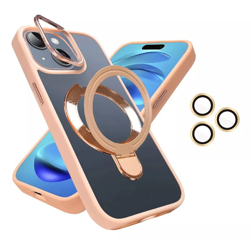 GENERICO - Estuche Funda Forro + Protector De Cámara Para iphone 16 pro