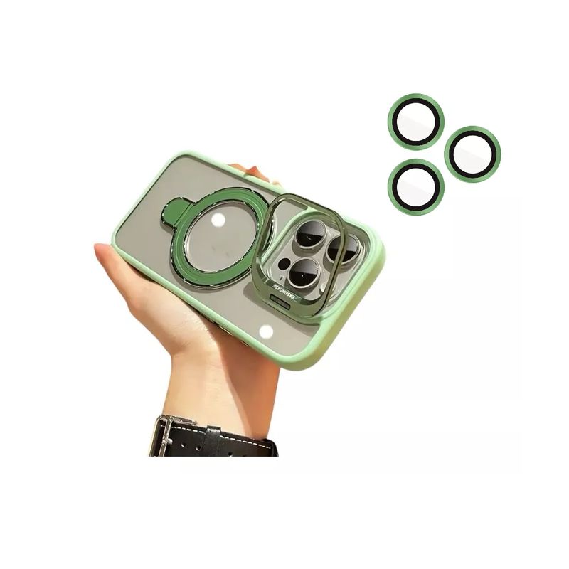GENERICO - Estuche Funda Forro + Protector De Cámara Para iphone 16 pro