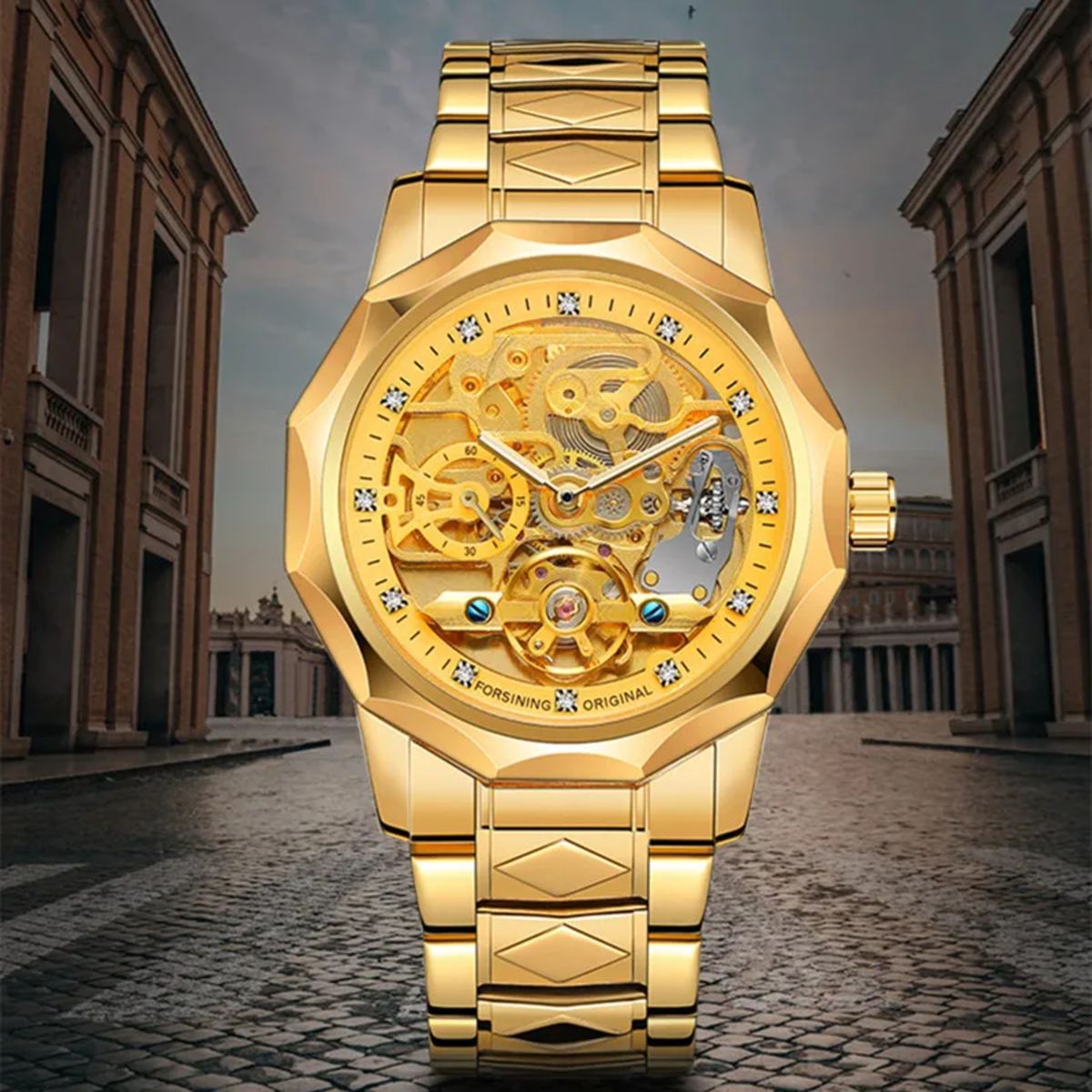 FORSINING - RELOJ FORSINING - AUTOMÁTICO ELEGANTE