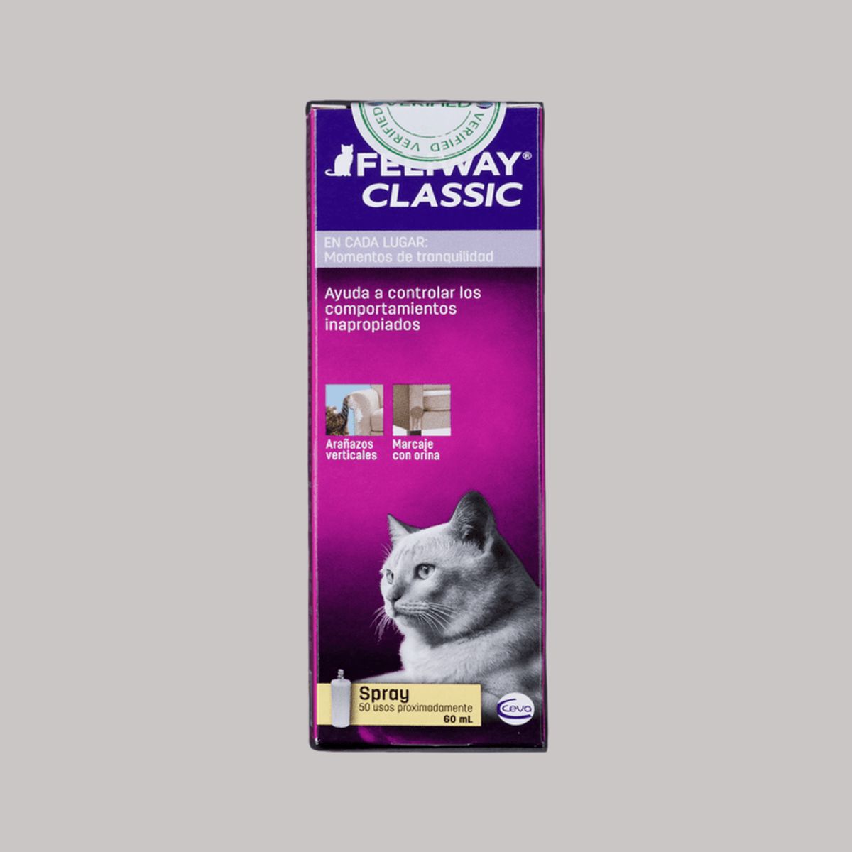 FELIWAY - Spray Feliway Classic para Gatos x 60ml