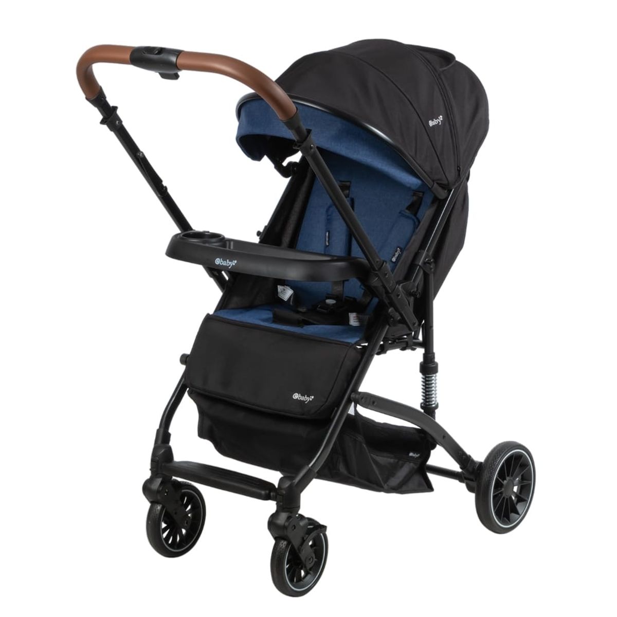 EBABY - Coche Para Bebe Reversible Extra Acolchado Capota Completa