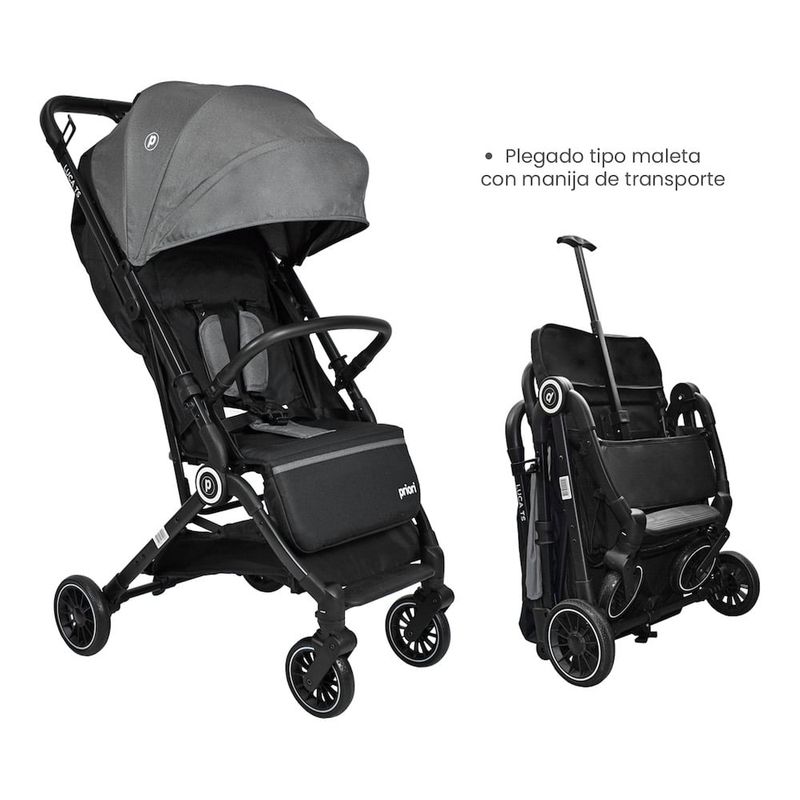 PRIORI - Coche Bebe compacto Luca Priori Gris