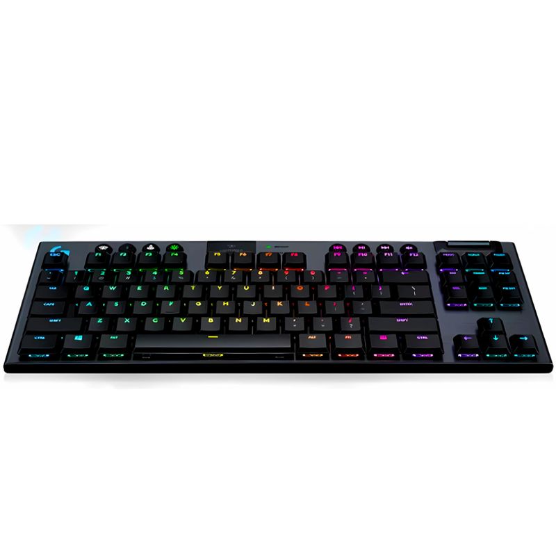 LOGITECH - Teclado Gamer Mecánico Inalámbrico Logitech G915X LIGHTSPEED RGB Negro