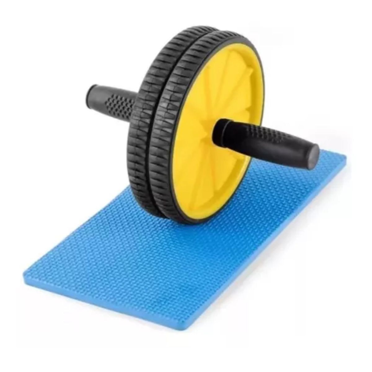 GENERICO - Rueda Rodillo Abdominal + Tapete Gratis Luce Tus Abdominales