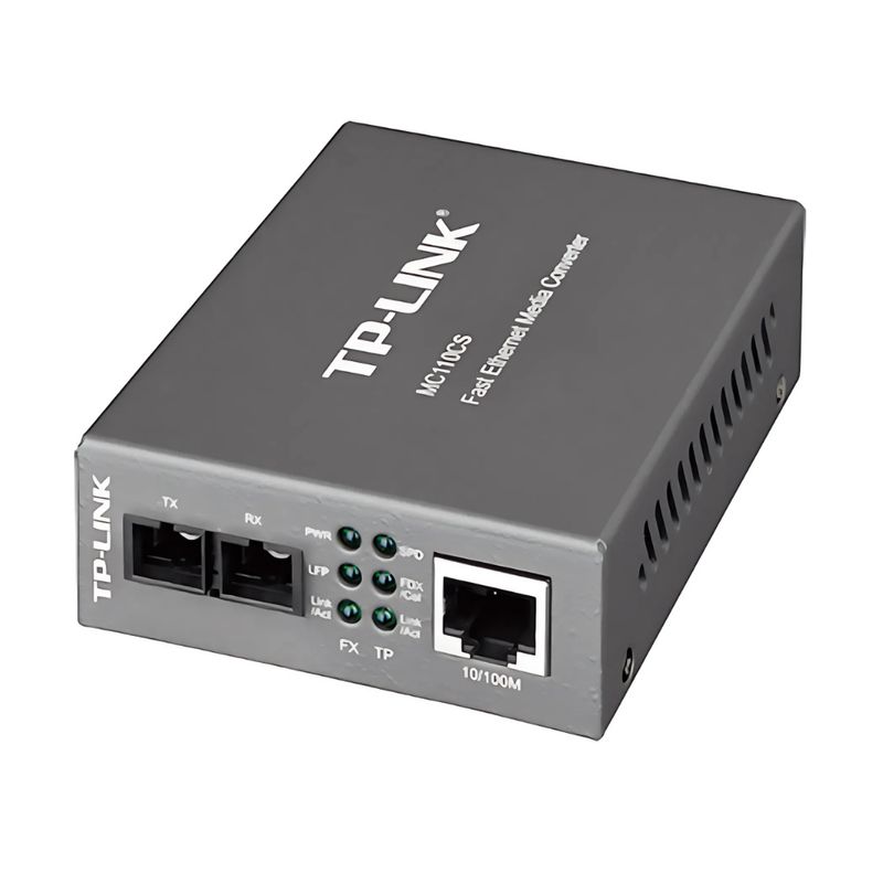 TP LINK - CONVERSOR DE MEDIOS TP-LINK MC110CS 10100 MONO MODO