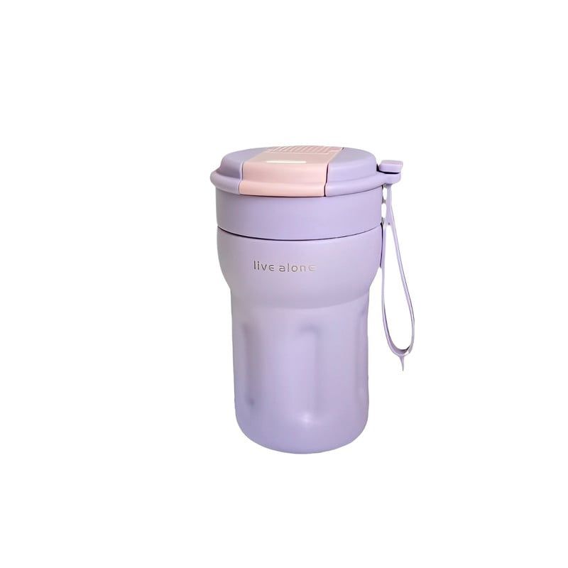 GENERICO - Termo Acero Inoxidable 400ml Live Alone
