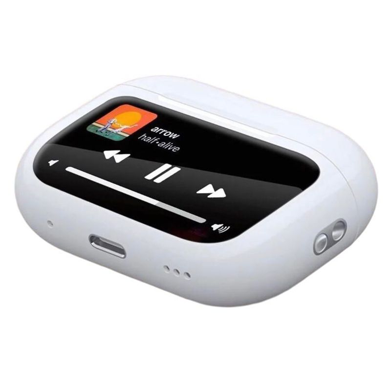 GENERICO - Audífono Inalámbrico Bluetooth Con Pantalla Wt-2 Nuevo