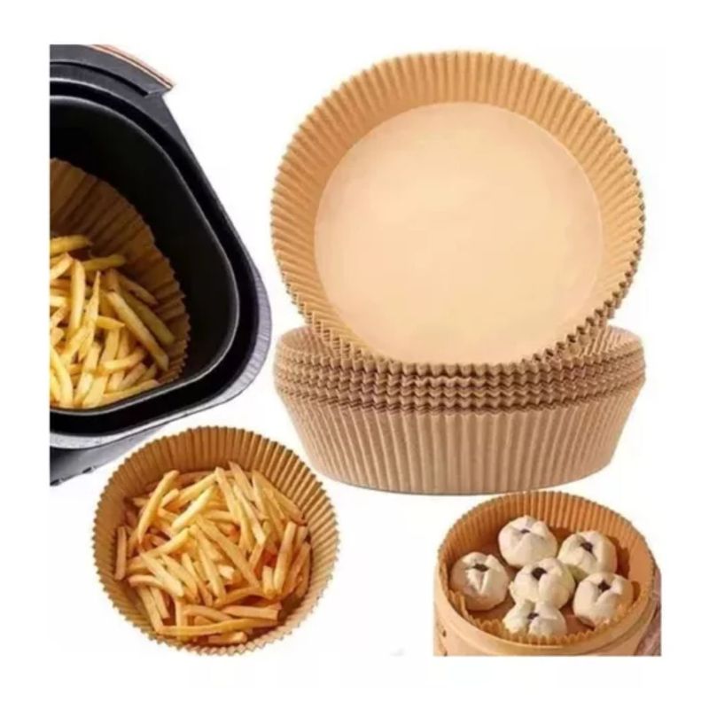 GENERICO - Canastilla Papel Antiadherente Air Fryer Freidora X 200 Und