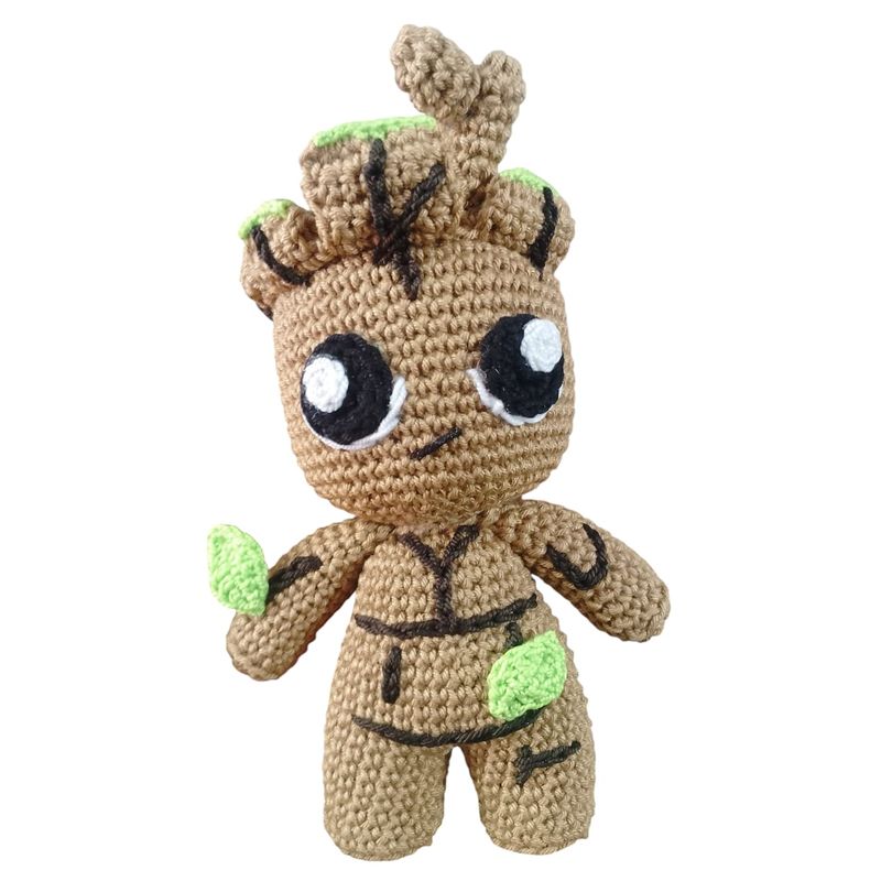 VANIDADES COLLECTIONS - Peluche Groot Amigurumi Muñeco Groot Tejido A Mano