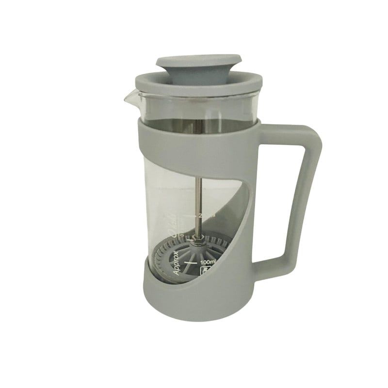GENERICO - Cafetera Francesa 360ml Gris Plata