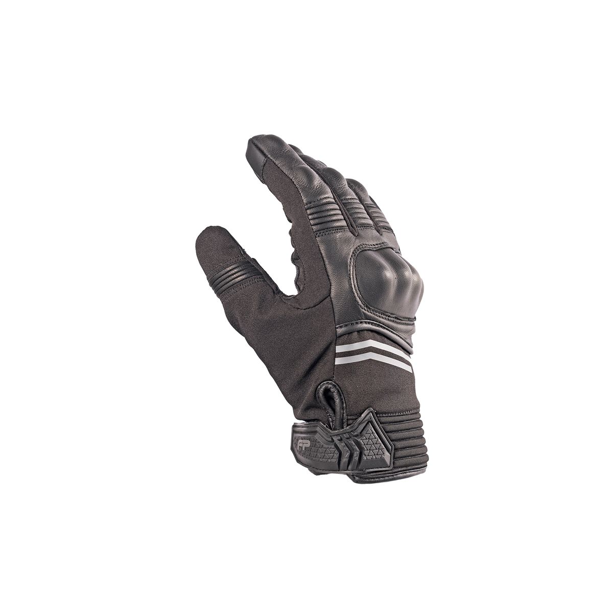FIRE PARTS - GUANTES MOTO FP IRON IMPERMEABLE CAÑA CORTA NEGRO TALLA M
