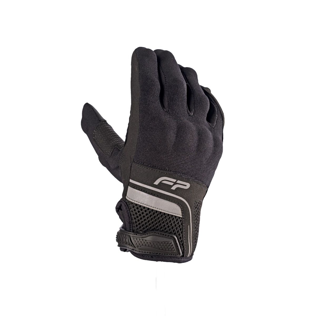 FIRE PARTS - GUANTES MOTO FP OMEGA CAÑA CORTA NEGRO TALLA M