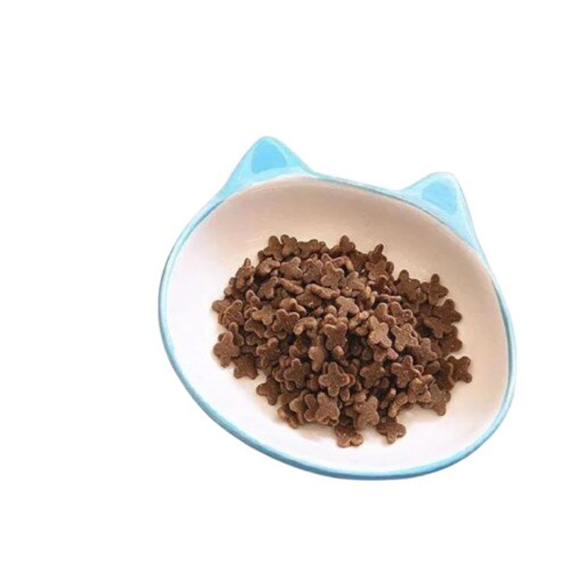 PETS ACCESORIOS - Comedero Ceramica Gato Azul