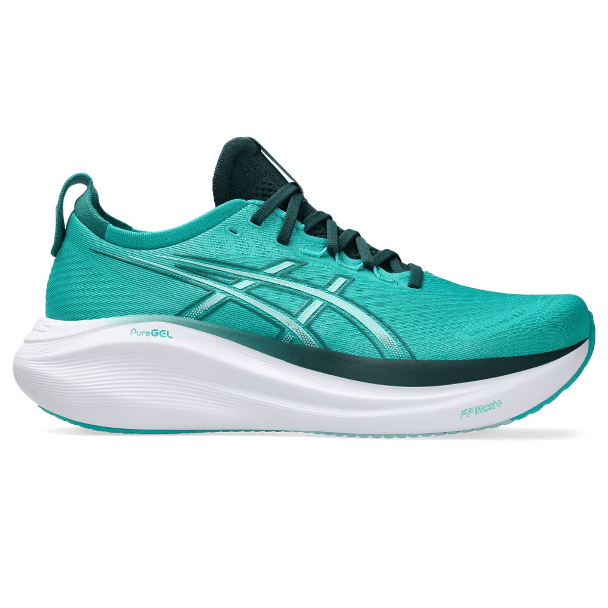 ASICS - Asics Gel-Nimbus 27 Tenis azul de hombre para correr