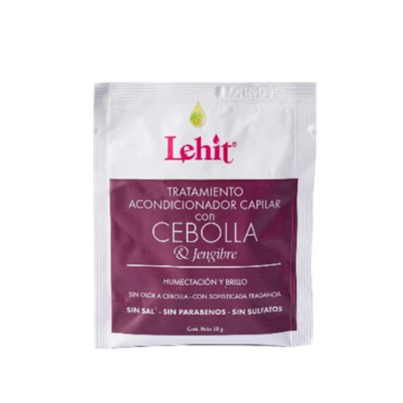 LEHIT - Tratamiento Acondicionador Capilar Con Cebolla De Lehit X3S