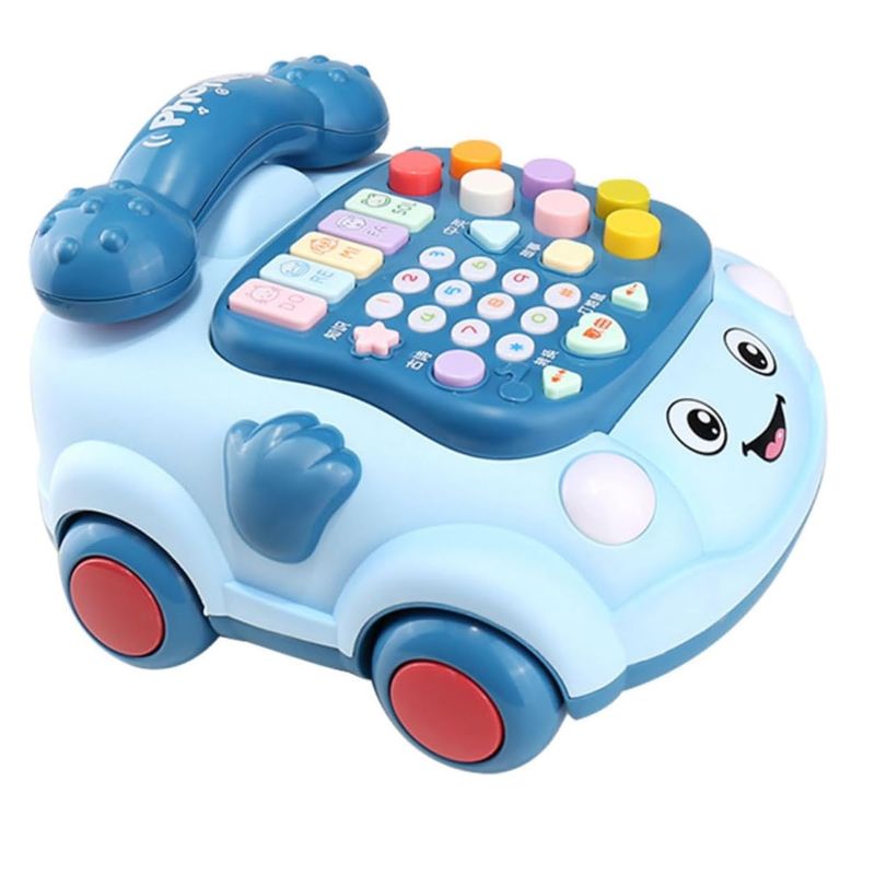 MUNDO BEBE - Teléfono Juguete Bebés Luz Con Música Piano Niño