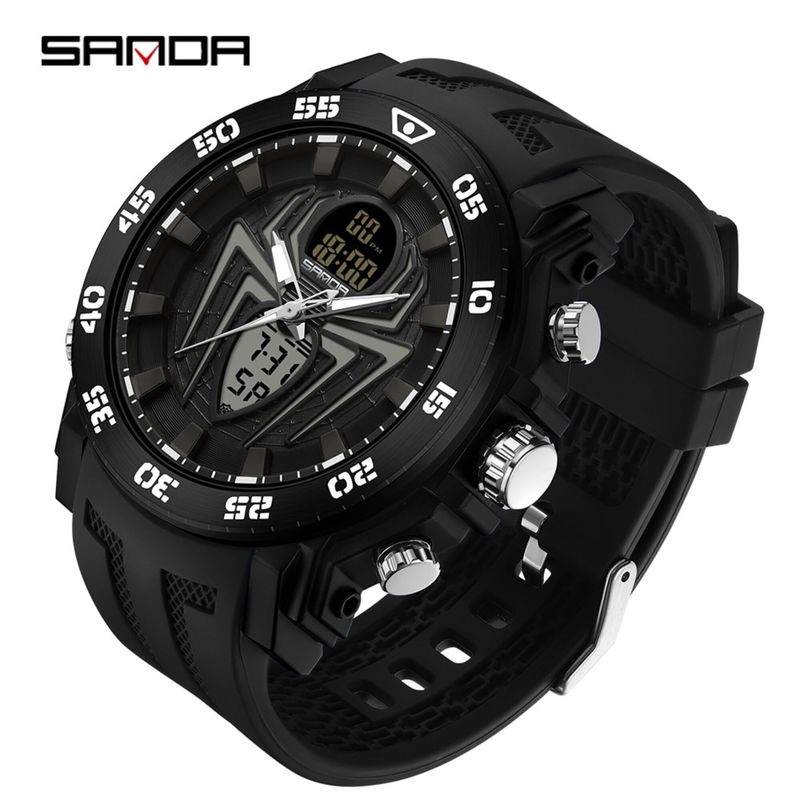 SANDA - RELOJ HOMBRE SANDA NEGRO
