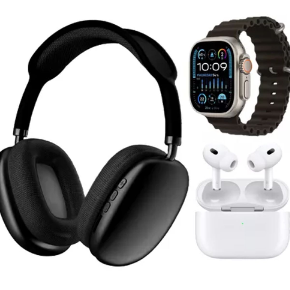 INNOVA - SmartWatch Con Accesorios Audifonos 7 Pulsos K12 Plus