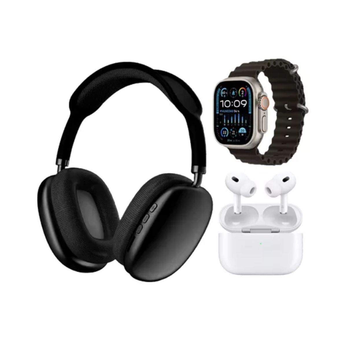 INNOVA - SmartWatch Con Accesorios Audifonos 7 Pulsos K12 Plus