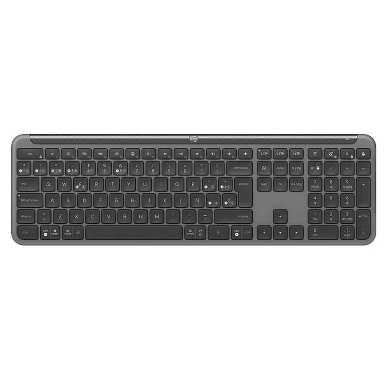 LOGITECH - Teclado Inalámbrico Logitech Signature Slim K950 Español Bluetooth