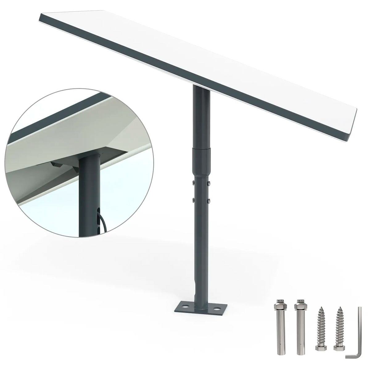 GENERICO - Soporte Vertical con Adaptador Para Antena Starlink Estándar V4