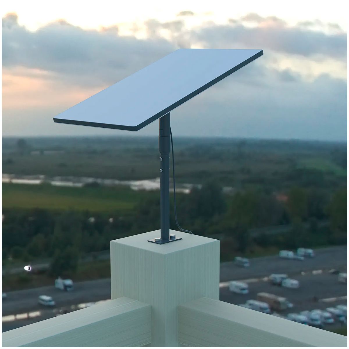 GENERICO - Soporte Vertical con Adaptador Para Antena Starlink Estándar V4