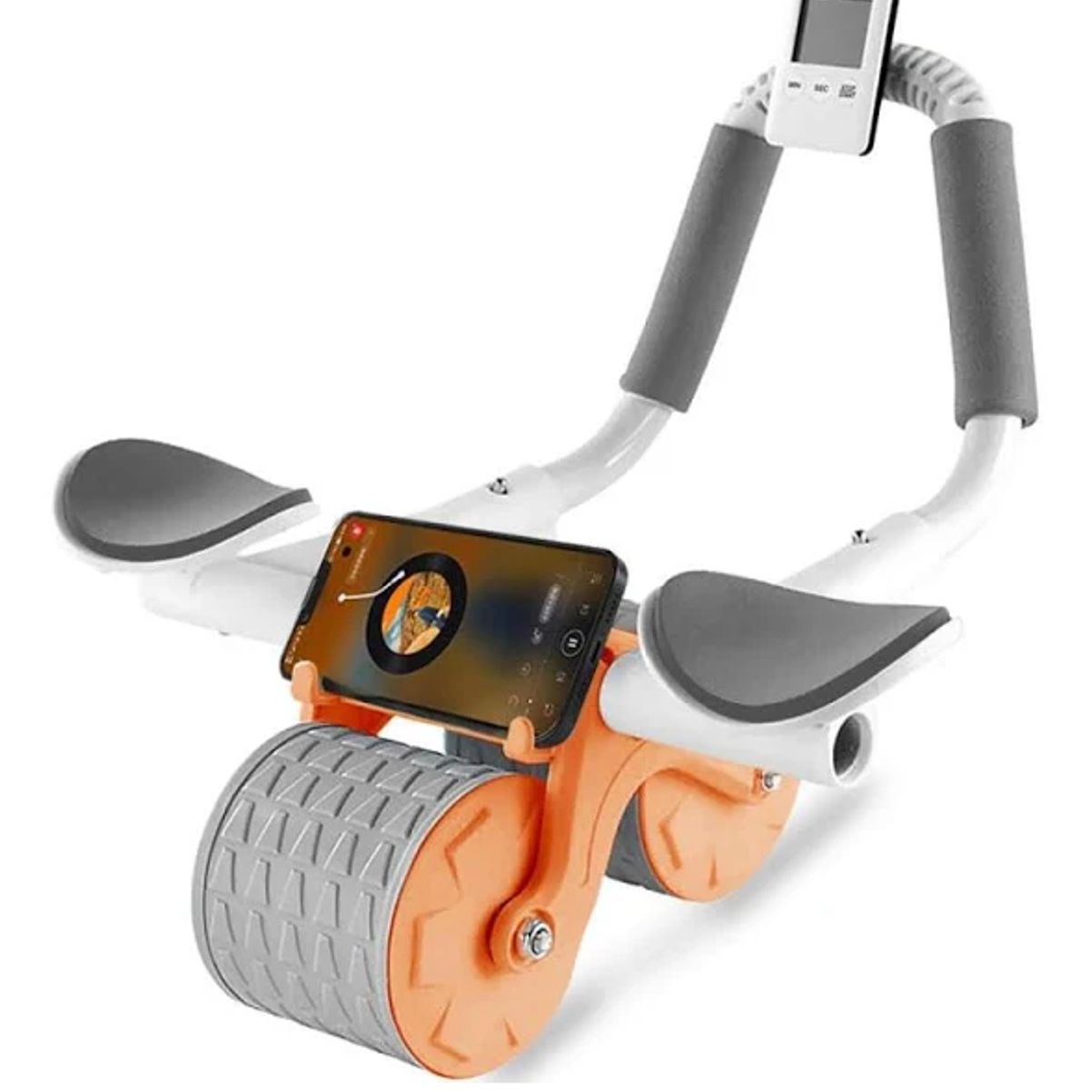 GENERICO - Rueda Abdominal Rebote Automático Con Temporizador