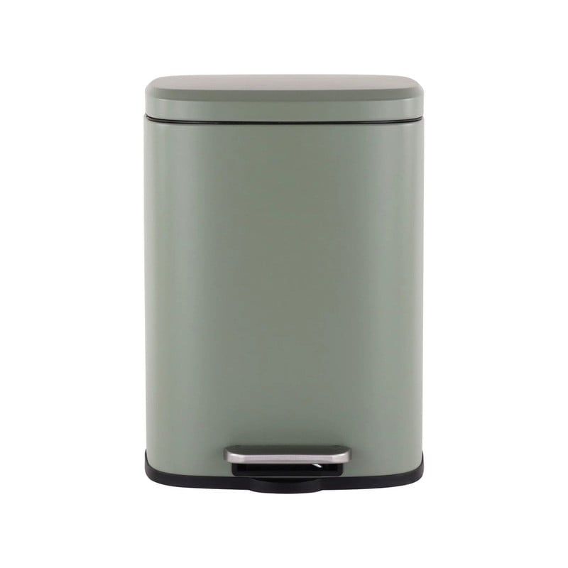 GENERICO - Papelera 5lt Pedal Verde Sage