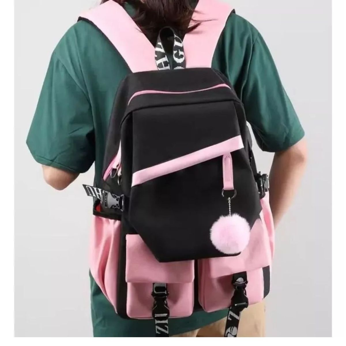 IMPORTADORA MAKA - Bolso Morral Portatil Anti Salpicaduras Mujer Usb