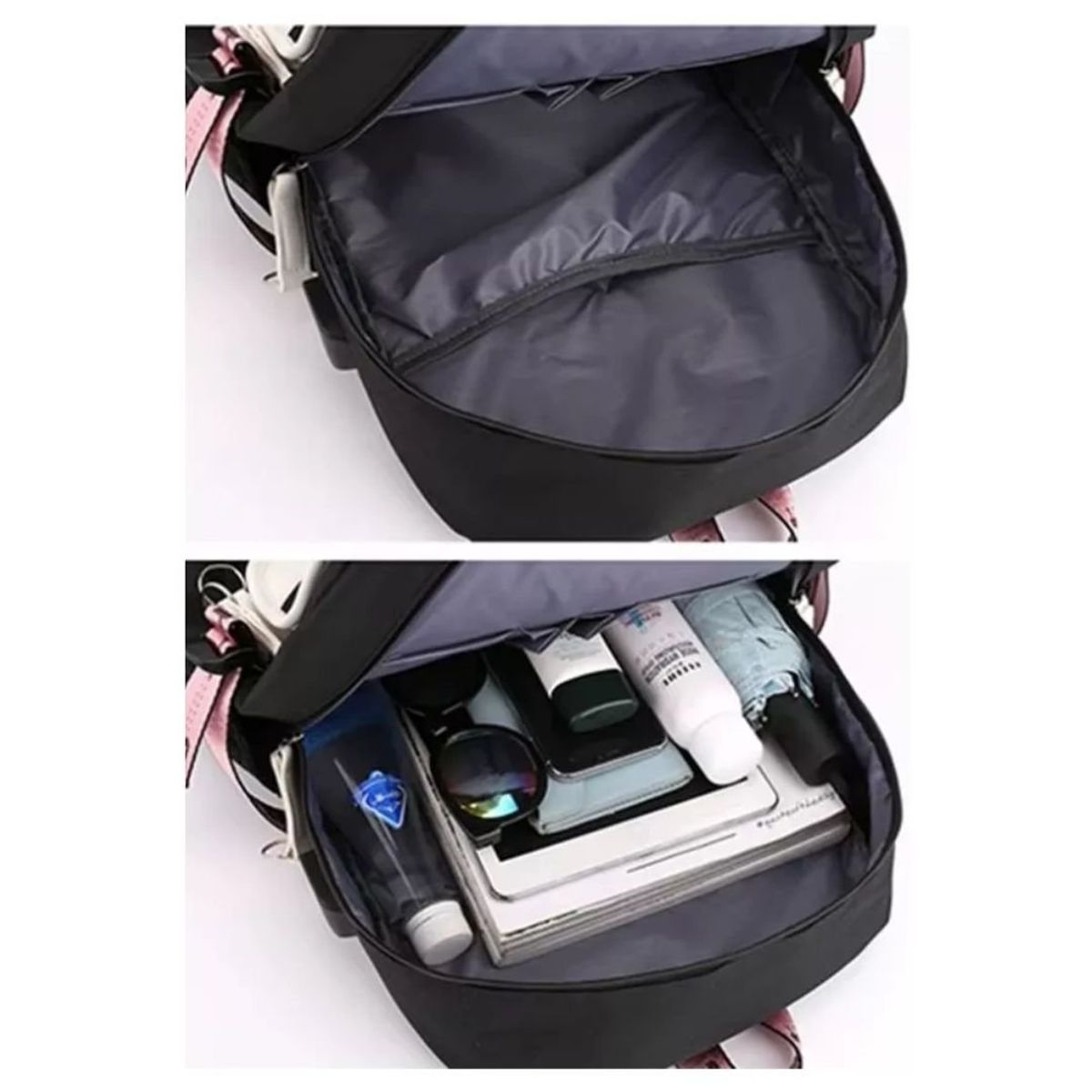IMPORTADORA MAKA - Bolso Morral Portatil Anti Salpicaduras Mujer Usb