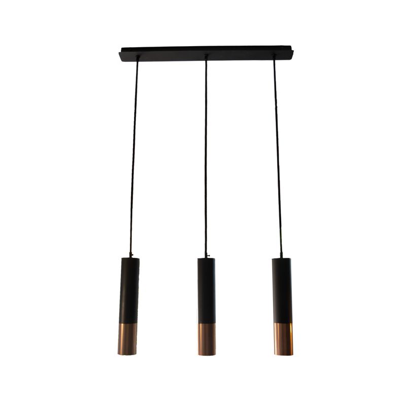 GENERICO - Lámpara de Techo Cilindros Decorativos 3 Luces