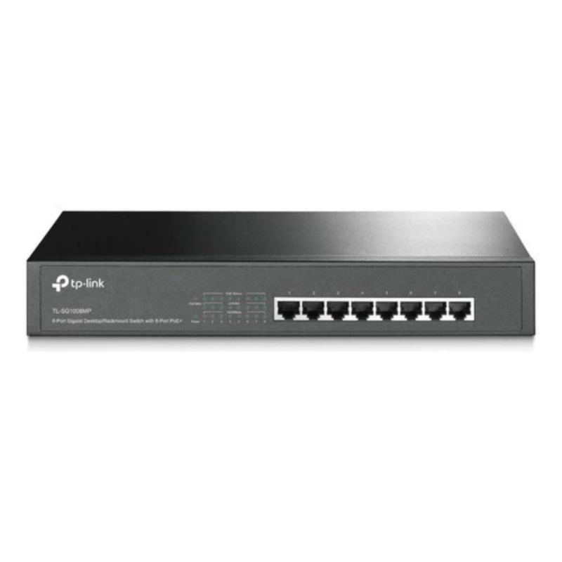TP LINK - SWITCH POE 8 PUERTOS GIGABIT 124W TPLINK TL-SG1008MP