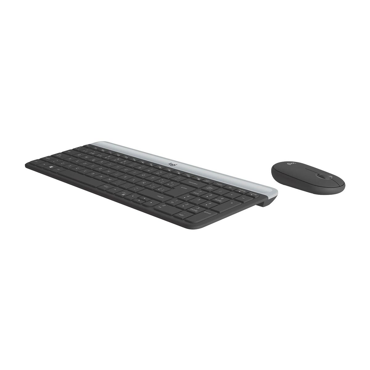 LOGITECH - Combo Teclado y Mouse Logitech MK470 Slim inalámbricos Negro