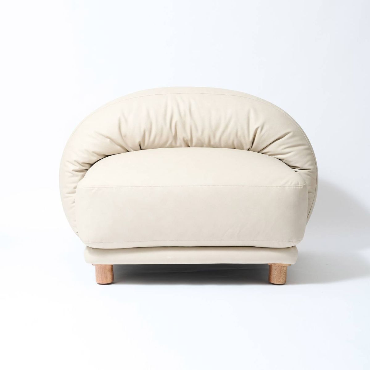 ENMADERA - Poltrona Serena en color crudo