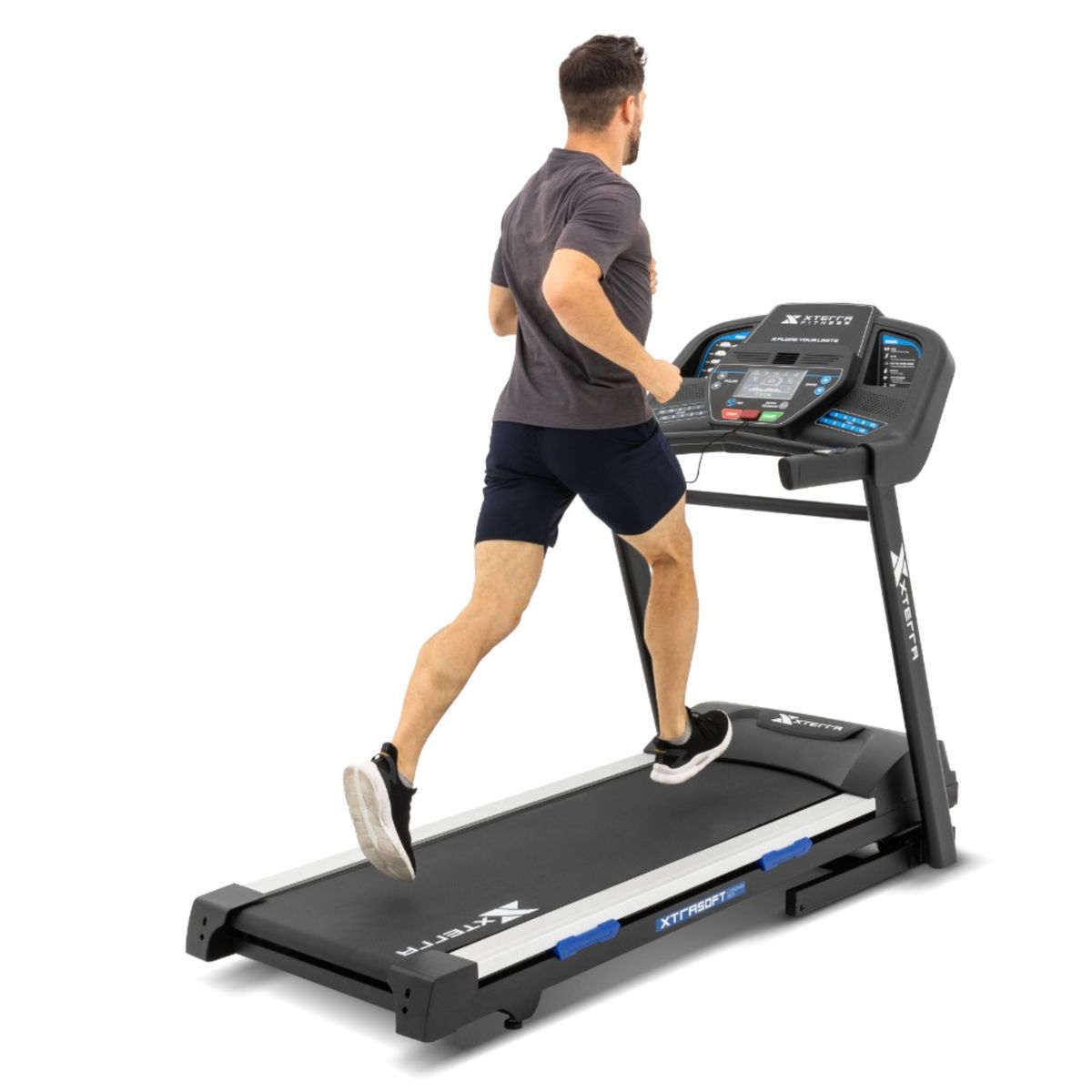 XTERRA - CAMINADORA TROTADORA TR85 XTERRA FITNESS®  MOTOR 3.5 HP SIN ESCOBILLAS (BRUSHLESS) CON BLUETOOTH