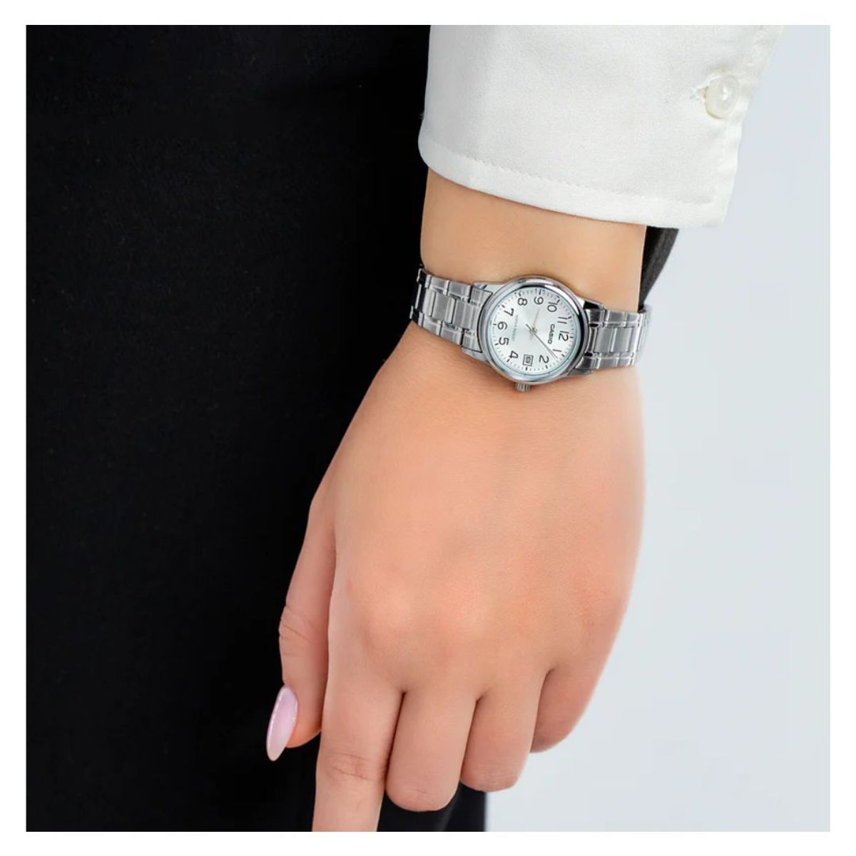 CASIO - Reloj Casio Modelo LTP-V002D-2B Diseño Elegante