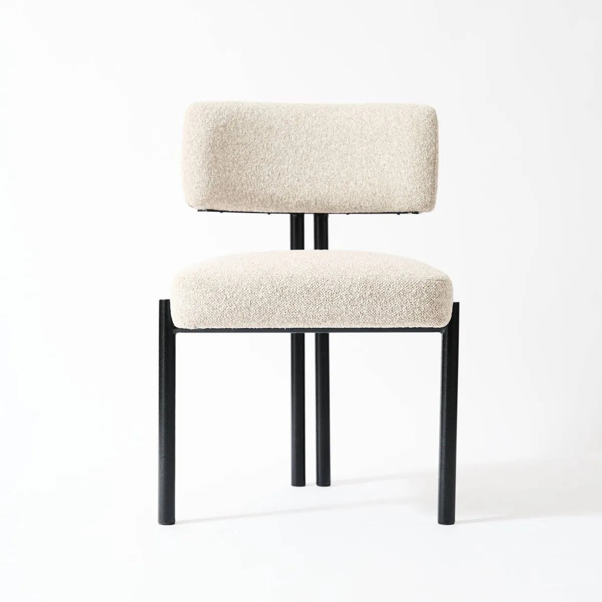 ENMADERA - Silla de Comedor Musgo metálica