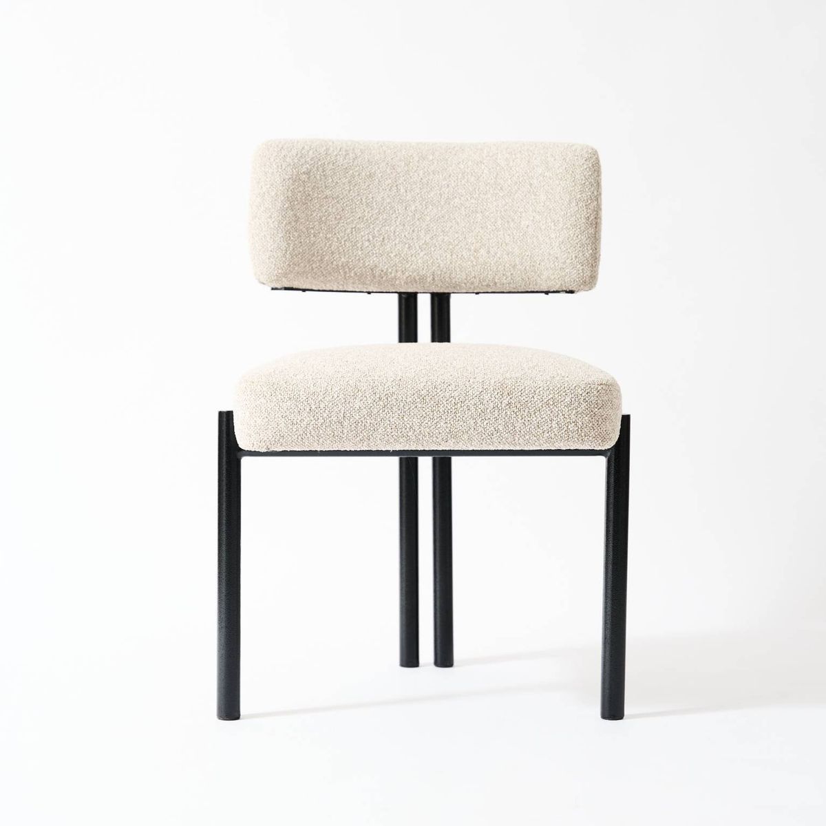 ENMADERA - Silla de Comedor Musgo metálica