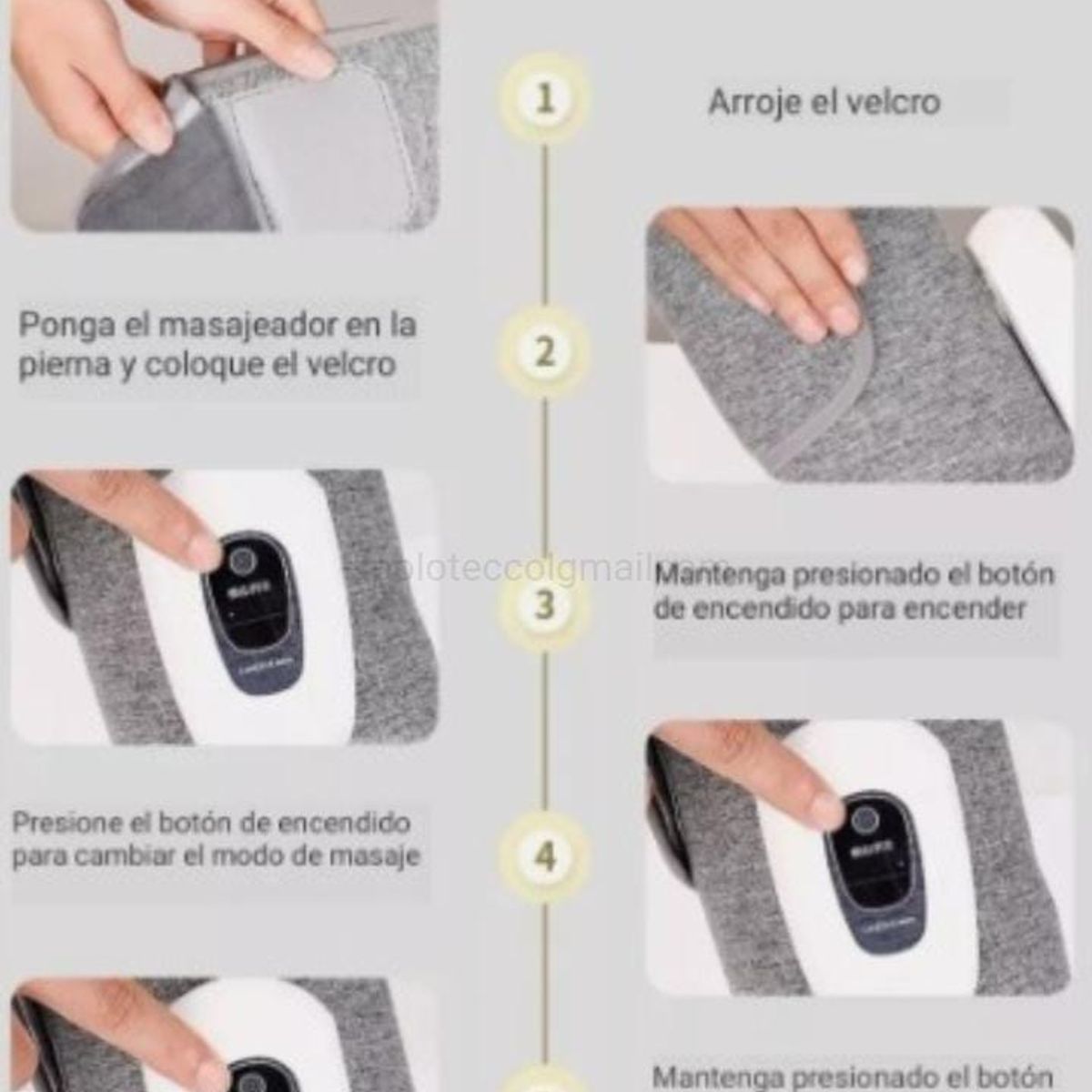 GENERICO - MASAJEADOR DE PIERNAS