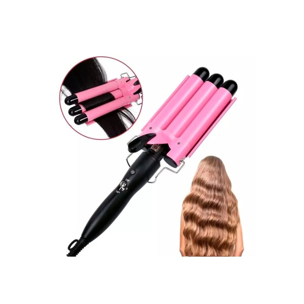 GENERICO - Pinza De Cabello Ondas De Sirena Rizadora