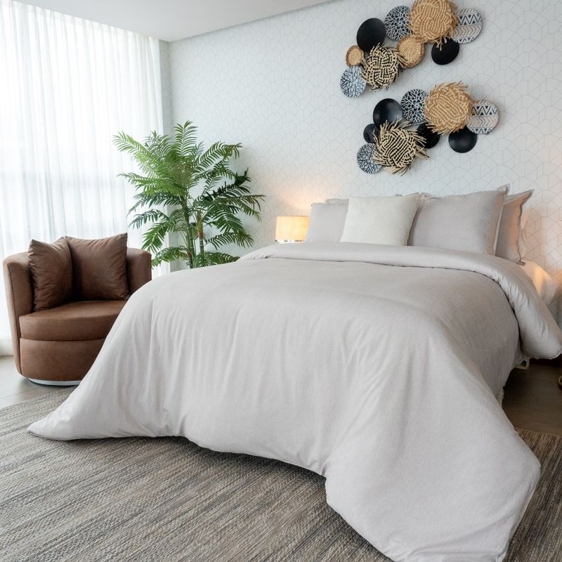 AMARE HOME - Duvet Cover Dolcce Latte para cama Sencilla - Amare Home.
