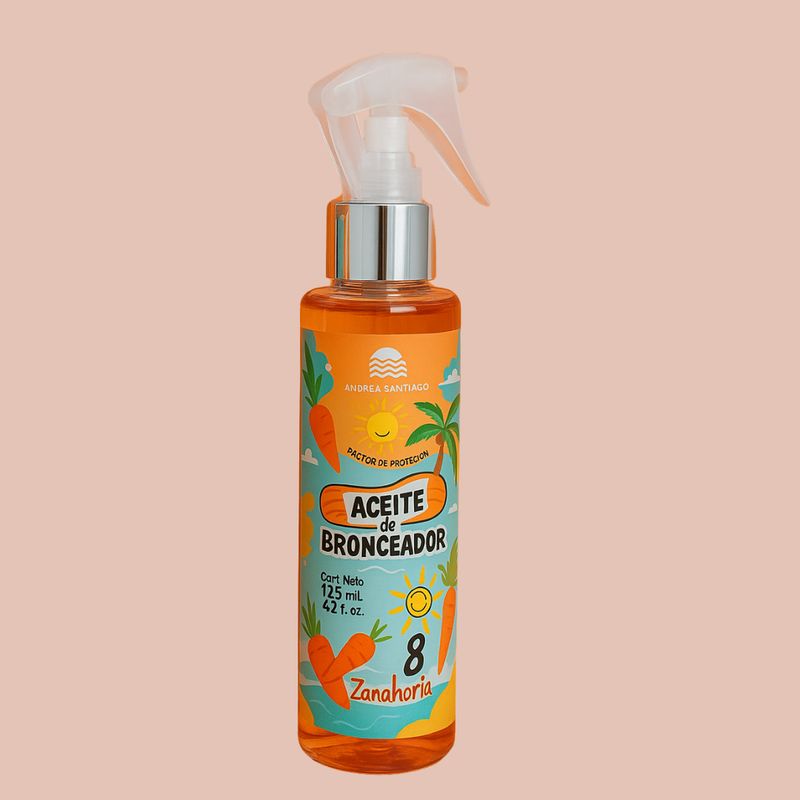 MANTARRAYA BEACHWEAR - BRONCEADOR ZAHAHORIA X 125 ML