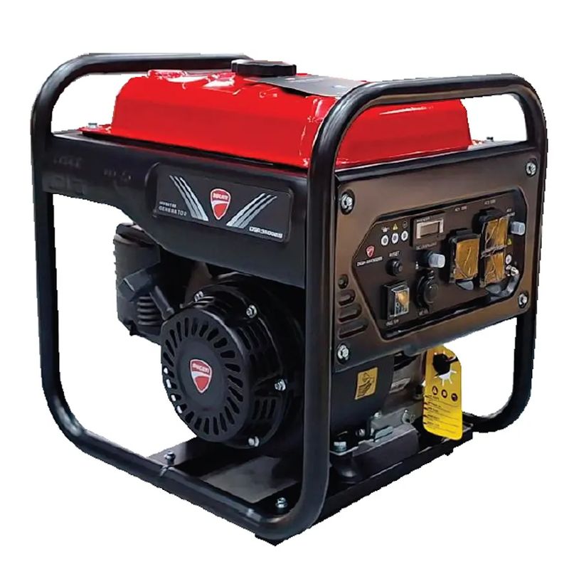 DUCATI - Planta Eléctrica 3200W Gasolina Inverter Ducati DGR80002IS