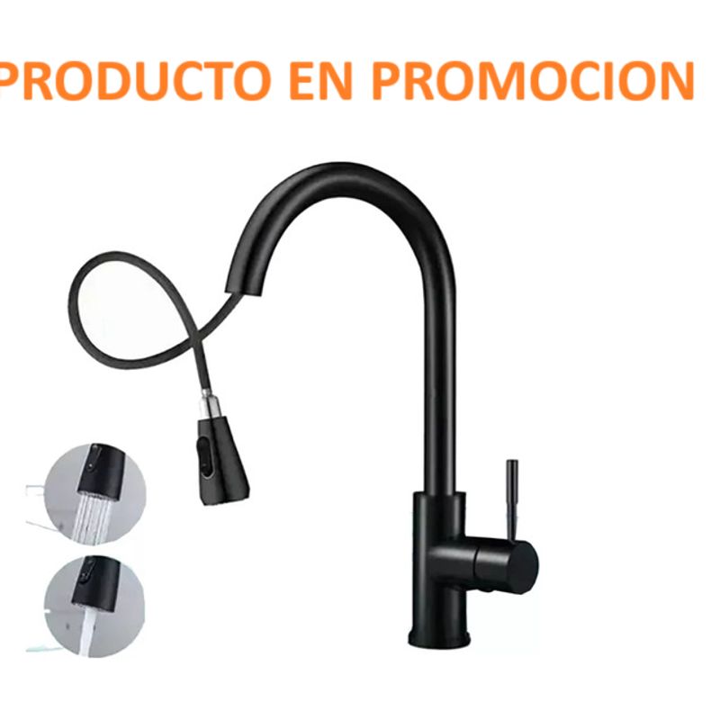 ORIGINS - Mezcladora Para Fregadero Extensible Elegante Tarja Cocina
