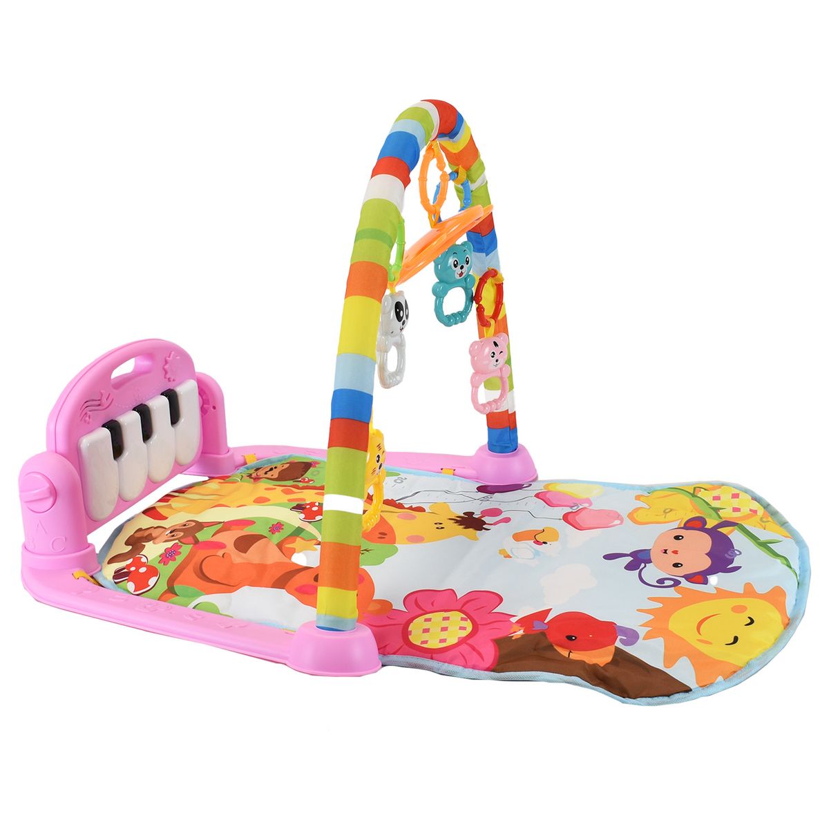 MAMI LOVE - Gimnasio Interactivo Bebé 2 en 1 Mami Love MM2352