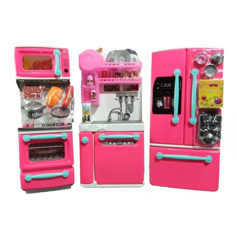 GENERICO - Juguete Para Niñas Mini Cocina Con luz y sonidos