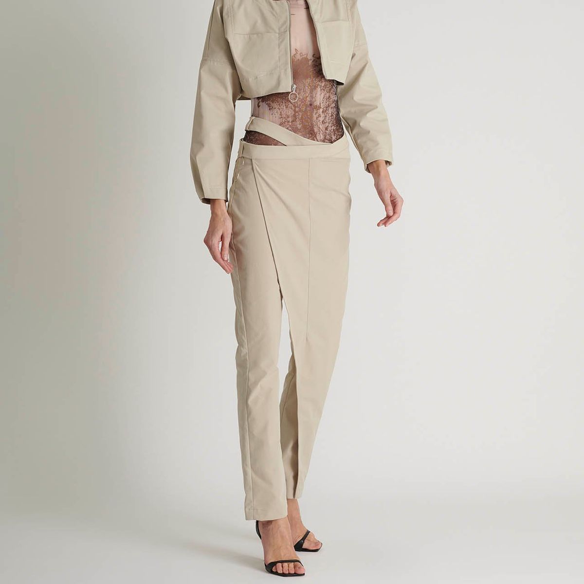 COMMON AREA - Pantalon cut COMMON AREA Gris PANTCUTGREY