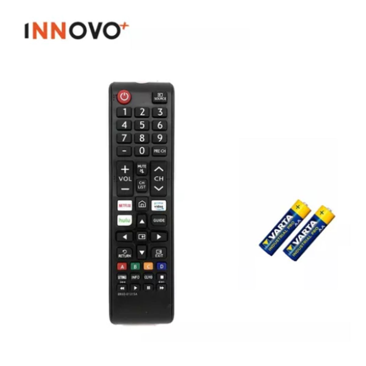 INNOVA - Control Remoto Compatible Con Samsung Smart Tv Boton Netflix Prime