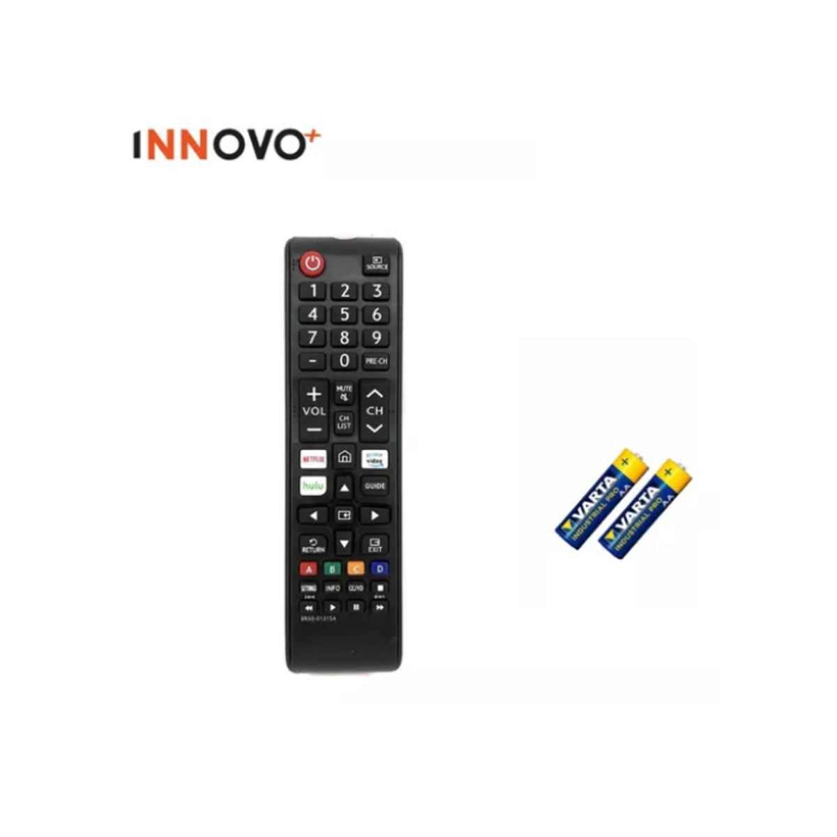 INNOVA - Control Remoto Compatible Con Samsung Smart Tv Boton Netflix Prime