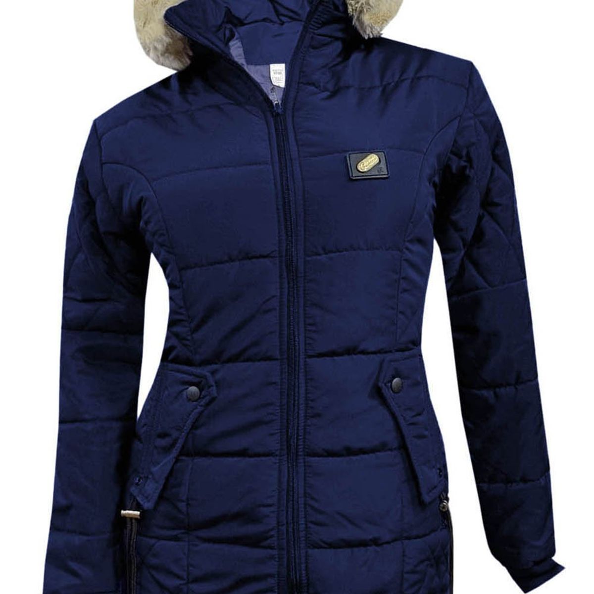 MODA EN CIRCUITO - Chaqueta Semigaban para Mujer Impermeable Forrada en Ovejero